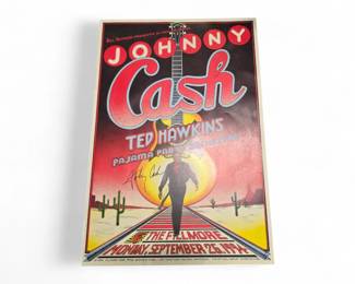 Pajama Party Autographed by Johnny cash