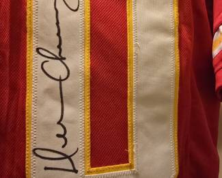 XL Deron Cherry Autographed jersey with authenticity