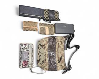 Coach purse and wallets