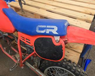 Honda CR dirt bike no motor