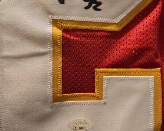 XL Tyrann Mathieu Autographed jersey with authenticity