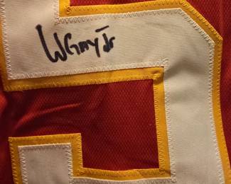 Autographed XL Willie Gay Jr jersey  with authenticity
