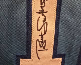 Bret Saberhagen Autographed jersey with Authenticity