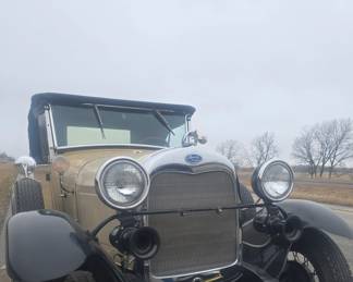 1980 Shay Model A,  a Replica of the 1929 Ford Model A roadster.
