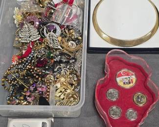 We have costume jewelry