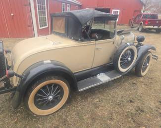 1980 Shay Model A,  a Replica of the 1929 Ford Model A roadster.