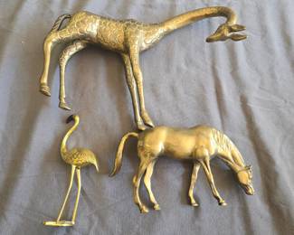 Brass figures