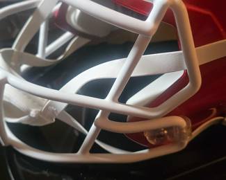 Patrick Mahomes Autographed Helmet from Beckett with authenticity