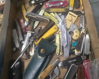 We have well over 100 knives