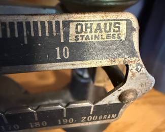 Ohaus Stainless Steel Balance Scale