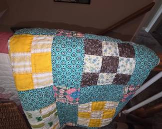 Handmade Patchwork Baby Quilt