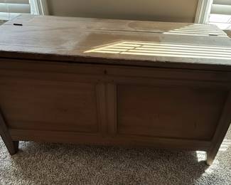 Antique Oak Coffer / Blanket Chest