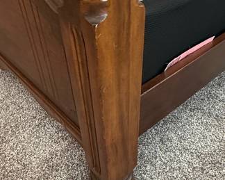 Vintage Art Deco Waterfall Four Poster Bed