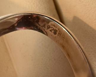 Art Nouveau Sterling Silver Winged Ring