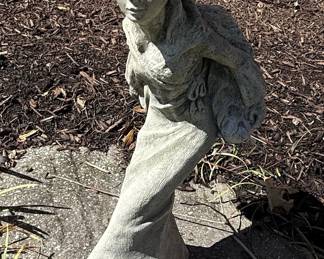 Collection of Cement Angel and Cherub Garden Statues