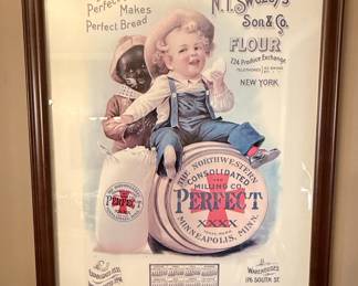N.T. Swezey's Son & Co. Perfect Flour 1901 Advertising Calendar Print