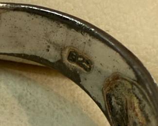 Modernist Sterling Silver Ring