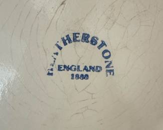 Featherstone England Wash Basin and Pitcher Set