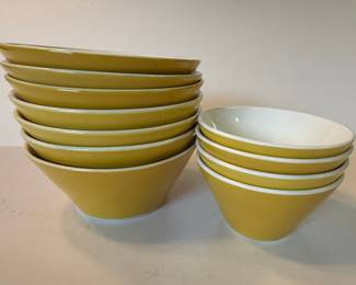 Syracuse China Syralite Yellow Bowls