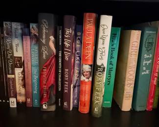 Collection of Mary Higgins Clark and Other Fiction Books
