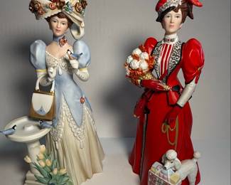 Avon "Mrs. Albee" Figurines (1997 & 1998)