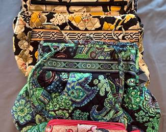Vera Bradley Quilted Cotton Handbags and Wallets