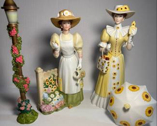 Avon "Mrs. Albee" President's Club Award Figurines (2008, 2012)