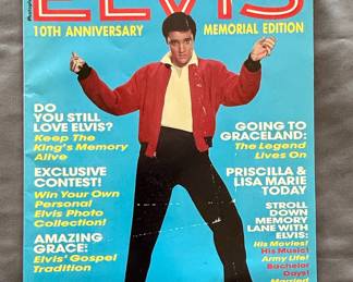 Elvis Presley 10th Anniversary Memorial Edition Magazine