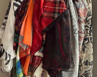 Assorted Silk Scarves
