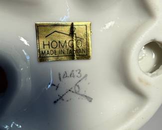 Homco Porcelain Geisha Figurines (Set of 2)