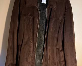Columbia Sportswear Men's Faux Suede Sherpa Lined Jacket
