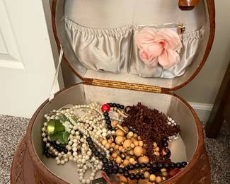 Vintage Leather Train Cases