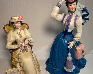 Avon "Mrs. Albee" Award Figurines (1996 & 2011)