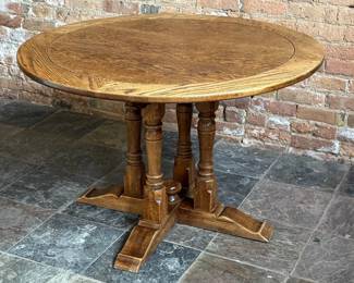 Vintage Oak Pub Table
