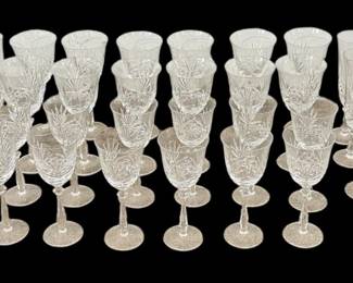 Collection of NORITAKE "Hampton Hall" Crystal Glassware