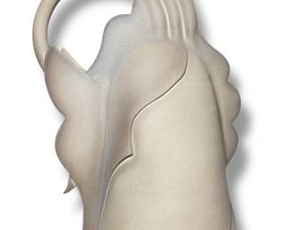 Abstract Ceramic Form, "Twilight Monarch"