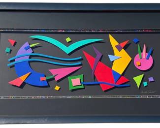 ANGELA REICHERT Memphis Style Mixed Media 