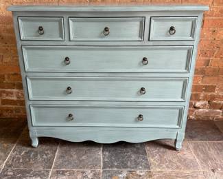 Petite Blue Chest of Drawers / Console