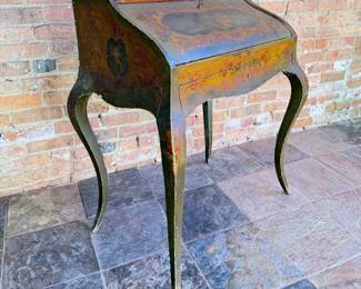 French Louis XV Drop Front Writing Desk