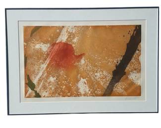 ALEXANDER LIBERMAN (Russian-American, 1912-1999)  "Roma 2" Aquatint