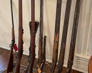 Antique and vintage guns