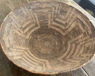 Woven native baskets