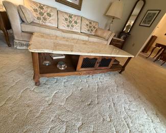 Marble coffee/end tables