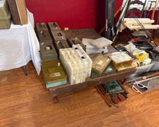 More tackle boxes