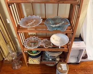 Vintage Norwood opalescent glass