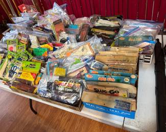 Vintage fishing tackle