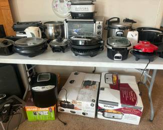 many small appliances