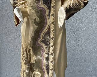 Intricately Embellished Evening Coat