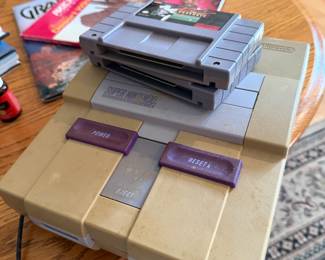 Super nintendo and games 