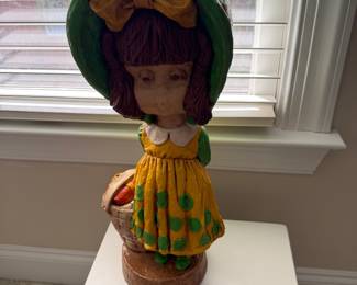 Vintage Cast Iron Garden Statue